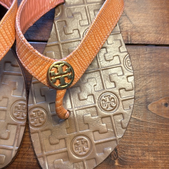 Tory Burch - Thora Coral Sandals Size 8.5 - Picture 2 of 5